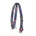 Polyester Lanyard with Retractable Badge Reel